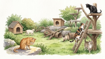 Permitir que los gatos salgan de casa podría mejorar su bienestar, según un estudio