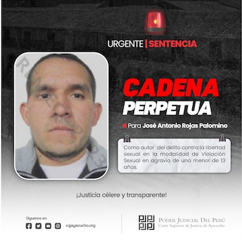 Cadena perpetua para Jose Antonio