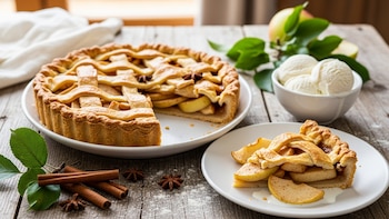Pastel de manzana vegano: la receta casera que conquista por su sabor y sencillez