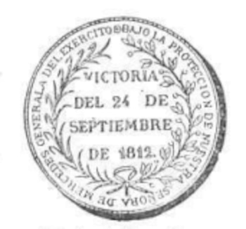 Medalla que recibieron los veteranos