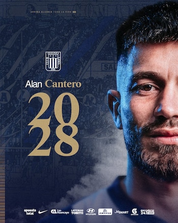 Alan Cantero firmó con Alianza