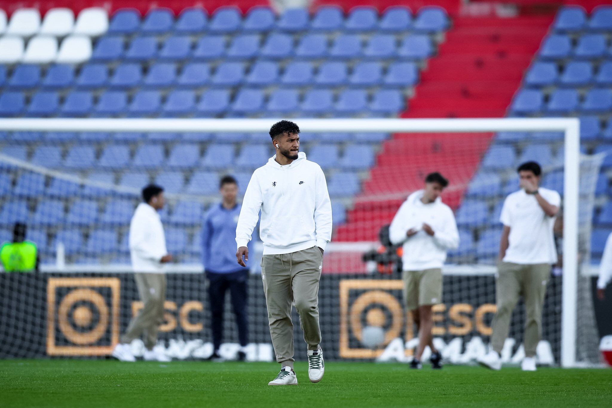 Luis Javier Suárez puede ser campeón con el Sporting en la Copa de Portugal - crédito Sporting CP