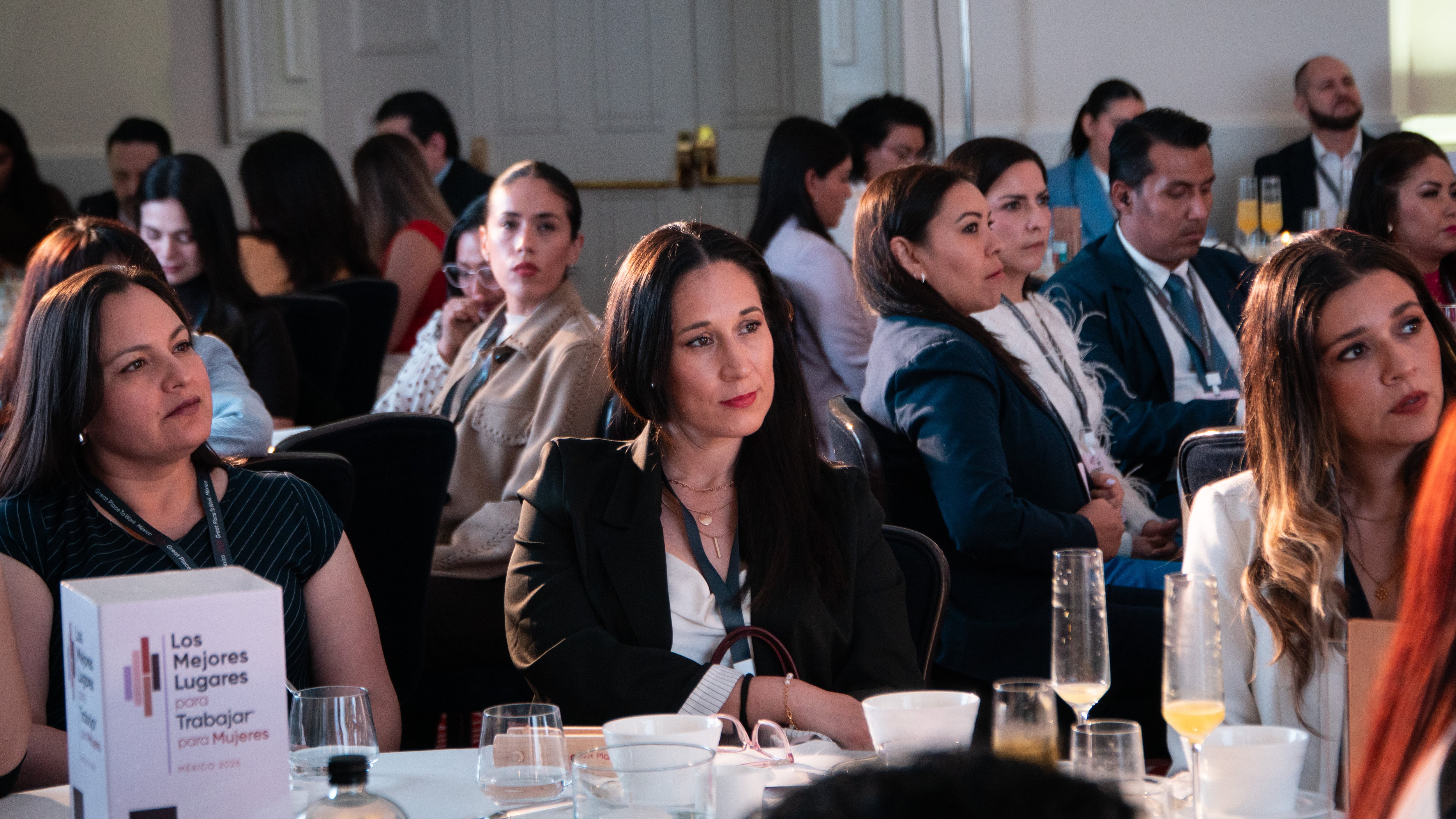 Se realizó la última edición de Great Place To Work en la CDMX en donde se entregaron decenas de galardones a empresas comprometidas en ser los mejores lugares para las mujeres para trabajar. (Jenifer Nava/Infobae)