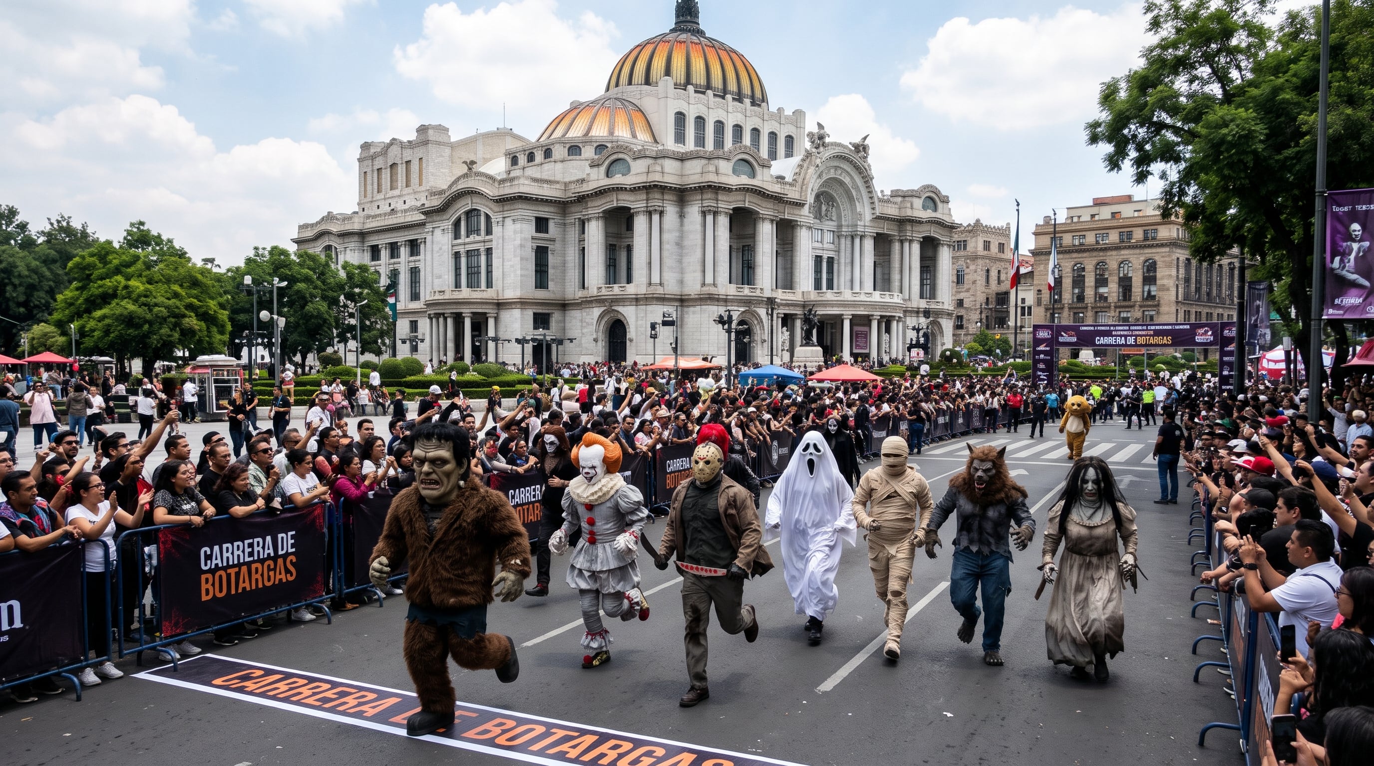 Carrera de Botargas del Terror en CDMX este sábado 24 de octubre: horario, ruta y cierres viales