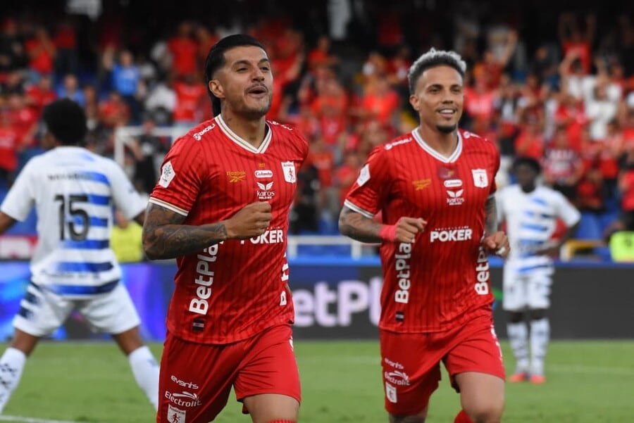 El volante proveniente del Envigado es una de las grandes figuras del cuadro rojo-crédito Cristian Bernardo Peña/Colprensa