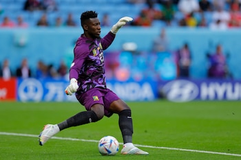 El arquero de Camerún André