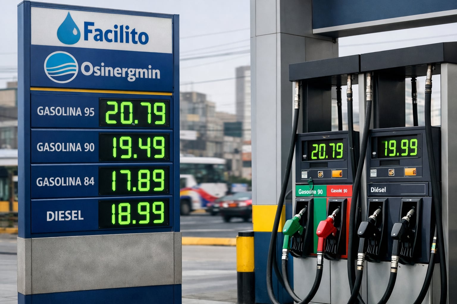 Precio del GNV, GLP, Diésel y gasolina en Perú para hoy, domingo 26 de julio de 2026