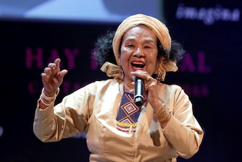 Muere Totó la Momposina, la reina del folclor colombiano, a los 85 años de edad - crédito Ricardo Maldonado Rozo/EFE