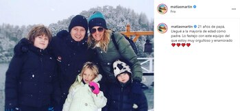 El mensaje de Matías Martin