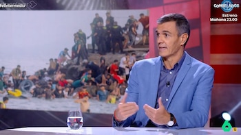 Pedro Sánchez se enfrenta en ‘El Intermedio’ a las preguntas de los ciudadanos de Ceuta: “¿Por qué está ‘acojonado’ con Marruecos?“ ”¿Qué plazo se da para resolver esta crisis?"