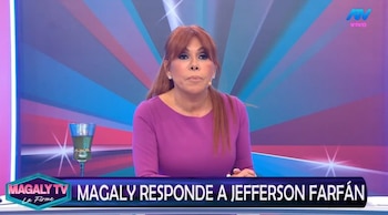 Magaly Medina responde a Jefferson Farfán y cuestiona sentencia judicial: “Nunca debieron vulnerar mis derechos”. Captura: Magaly TV La Firme.