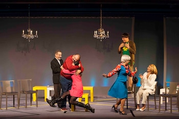 “Toc Toc”, el espectáculo que cierra el primer acto de la temporada 2026, inició sus presentaciones el pasado 30 de abril en el Poma./(Teatro Luis Poma)