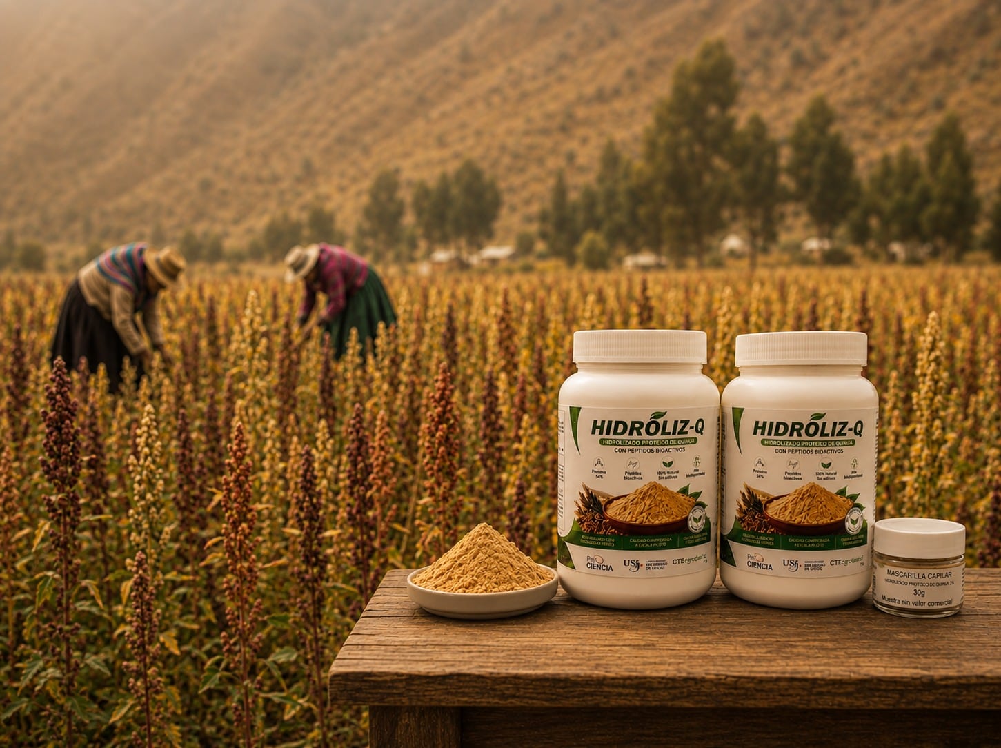 El producto alcanza 54,1 % de concentración proteica y registra hasta 87 % más de biodisponibilidad. Difusión
