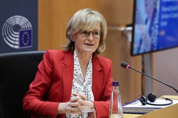 FOTO DE ARCHIVO: La vicepresidenta