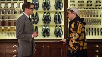 Taron Egerton recordó cómo fue tratar con Colin Firth. (Captura de video)