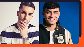 Pedri González y Ferrán Torres.