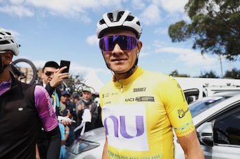 Rodrigo Contreras se coronó campeón del Tour Colombia 2024 - crédito Eder Garcés/Tour Colombia