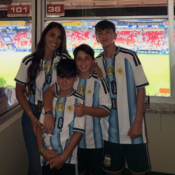 antonela roccuzzo familia pos argentina argelia