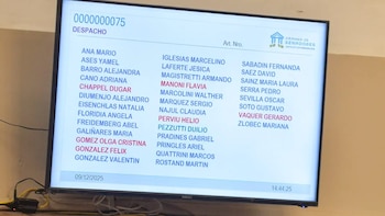 La votación tuvo 29 votos