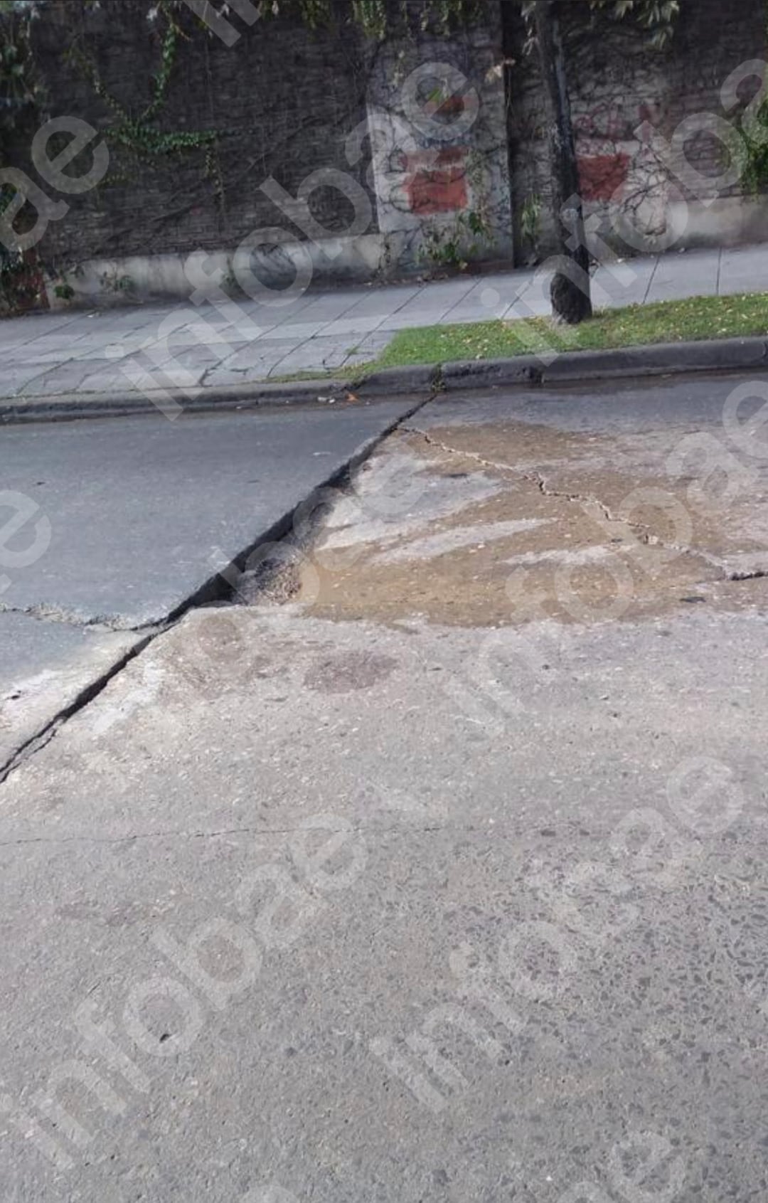 El Juzgado en lo Contencioso Administrativo N.° 2 de San Martín concluyó que la comuna omitió señalizar y reparar el desperfecto del asfalto. (Poder Judicial)