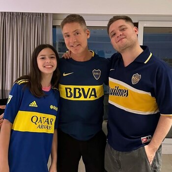 Adrián Suar (57) y sus