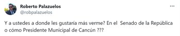 Roberto Palazuelos realiza consulta a