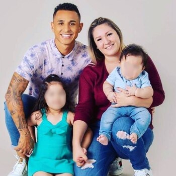 Yoshimar Yotún y Alessandra Cordero