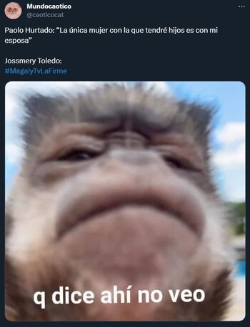 Paolo Hurtado y Jossmery Toledo