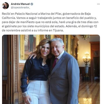 AMLO se reunió con la
