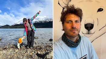 Andrés Gil y Cande Ventrano llevaron a Pino a conocer la Patagonia por primera vez: “Estrenando”