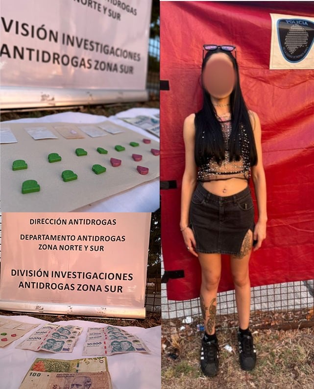 Tenía 14 pastillas de éxtasis y cinco sobres con una sustancia similar al clorhidrato de cocaína