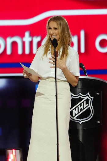 “Estamos planeando un show, tengo tantas ideas. No puedo esperar”, reveló Céline Dion (Stephen R. Sylvanie-USA TODAY Sports)