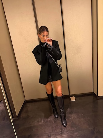 La pareja se alojó en