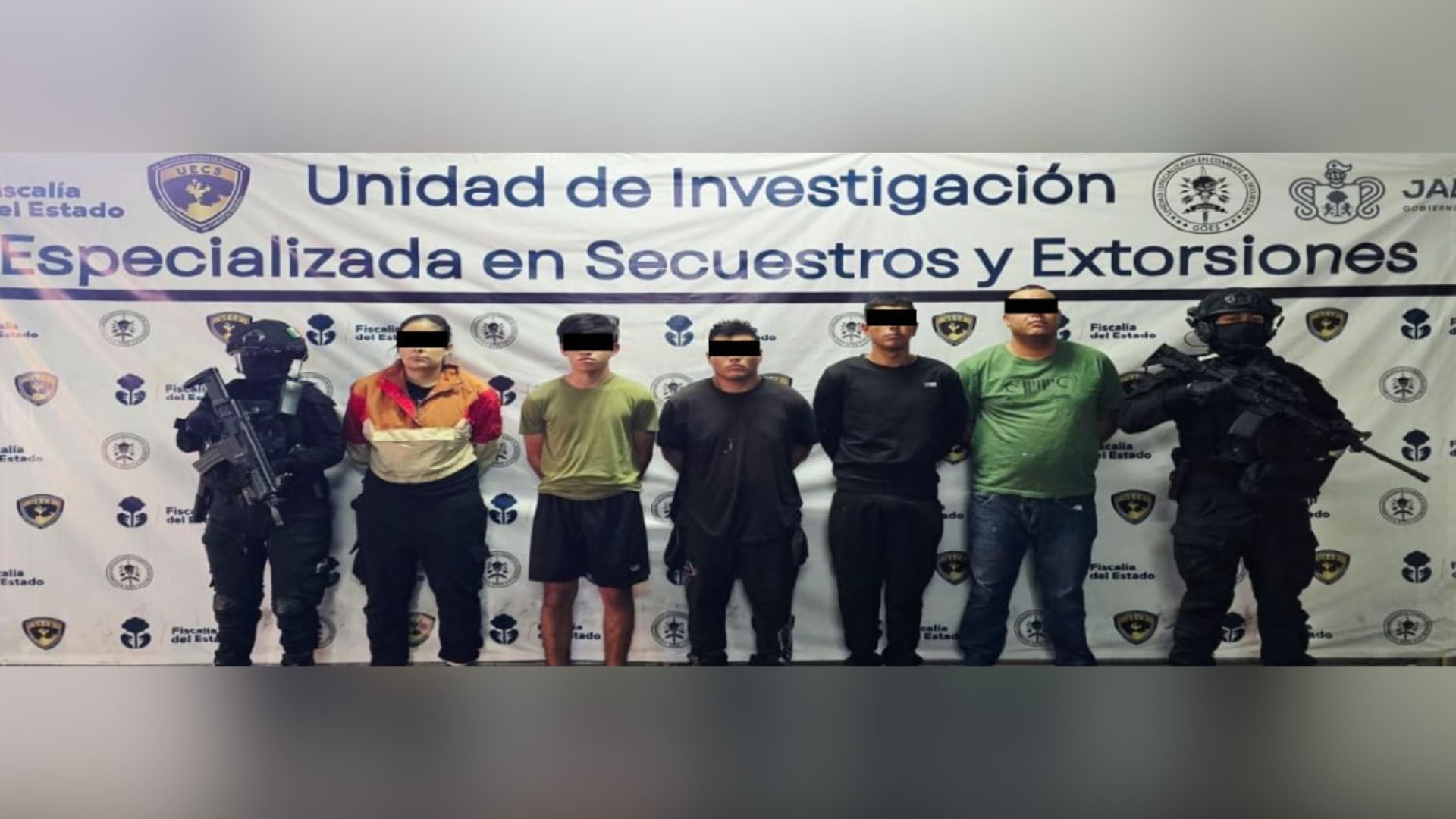 Desmantelan red de secuestradores y extorsionadores en Jalisco