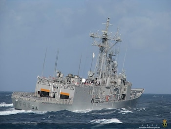 La fragata 'Canarias' de la Armada (Ministerio de Defensa)