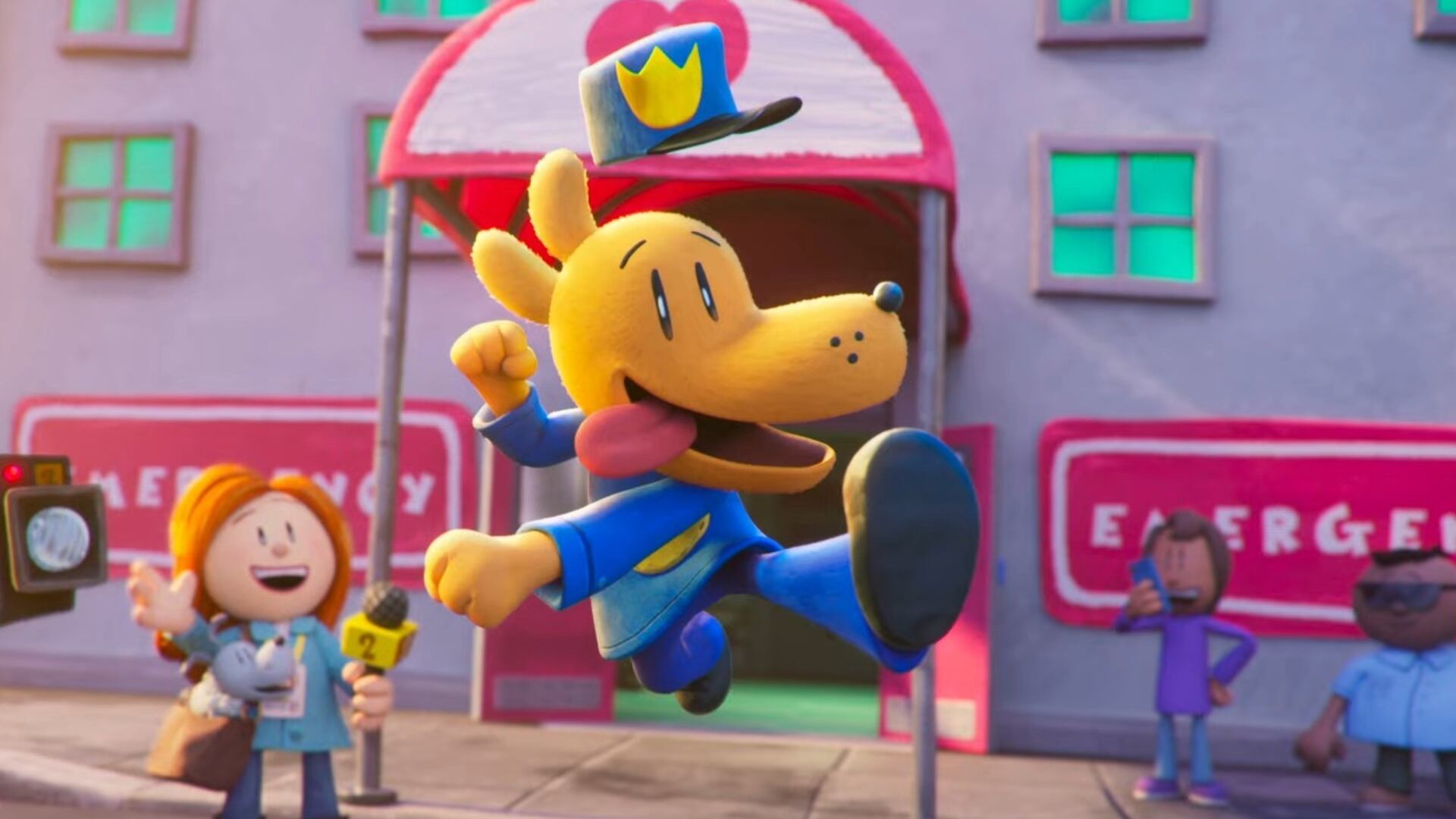 Las aventuras de Dog Man ocupan el octavo lugar del ranking. (Universal Pictures)