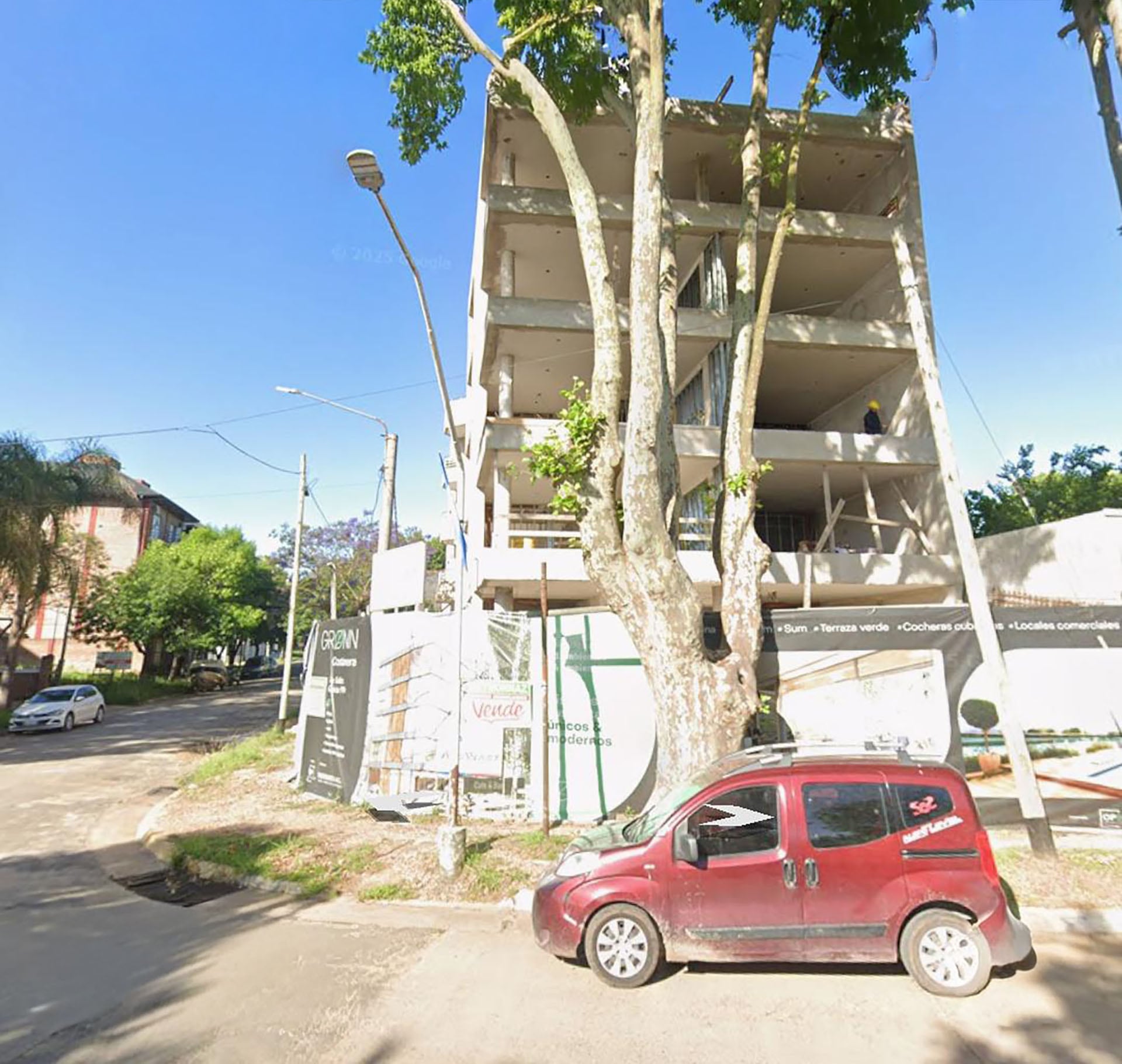 El lugar del hallazgo.