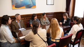 Patricia Bullrich recibió a la