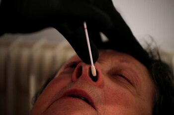 Un paciente se somete a