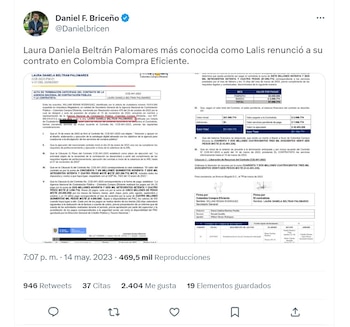 Por qué Lalis pidió terminar