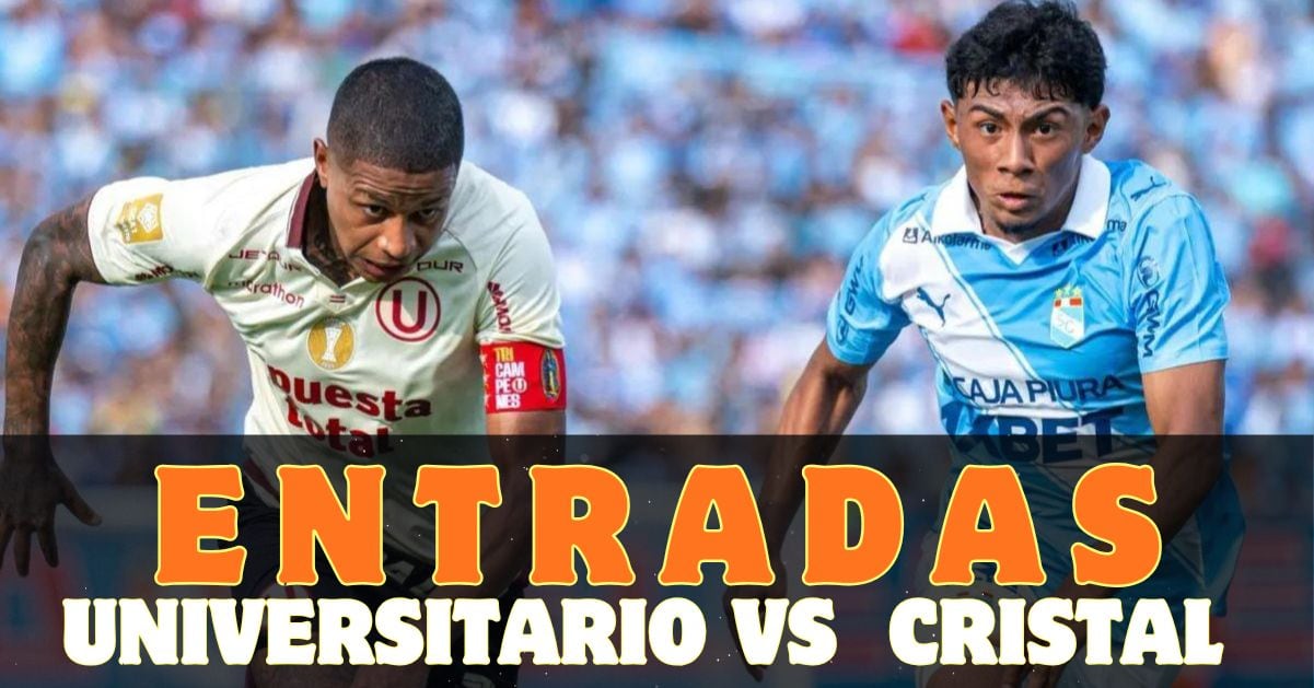 Entradas del Universitario vs Sporting Cristal: precios y dónde comprar para asistir al clásico por fecha 4 del Torneo Clausura 2026