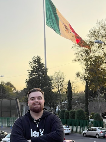 Ibai Llanos en México. Foto: Ibai