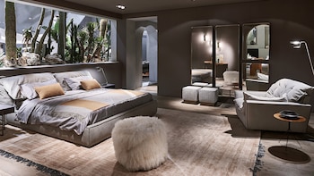 Este año la nueva colección Baxter para el Salone del Mobile se abrió a nuevos y diferentes horizontes geográficos a tráves de originales colores, textiles y materiales artesanales. (Crédito: Prensa Baxter)