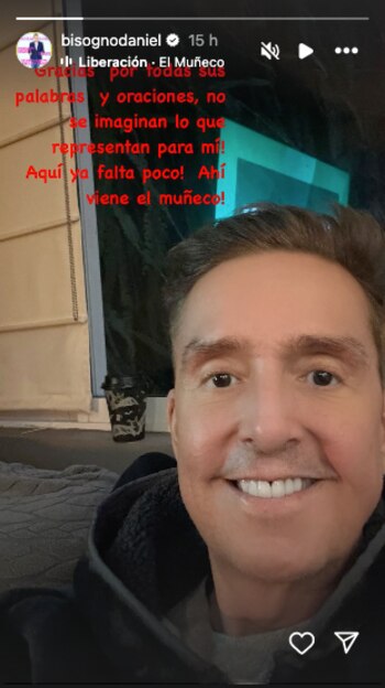 Daniel Bisogno dejó entrever su