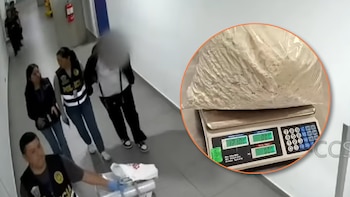 Detienen a española en el aeropuerto Jorge Chávez: pretendía viajar con 12 kilos de cocaína ocultos en su maleta rumbo a Madrid