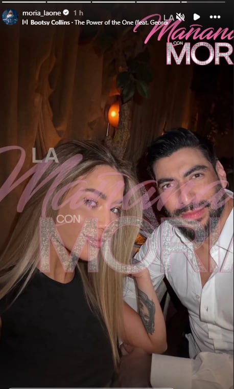 La imagen que fue difundida de Arizaga y Moyano en Madrid