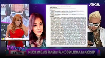 Mackyna responde a amiga de