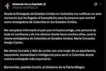 Abelardo de la Espriella - crédito @ABDELAESPRIELLA/X