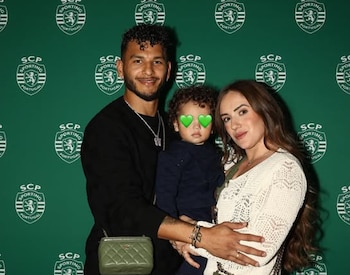 La actual pareja sentimental de Luis Javier Suárez y el hijo que tiene con ella - crédito @luissuarez.26/Instagram
