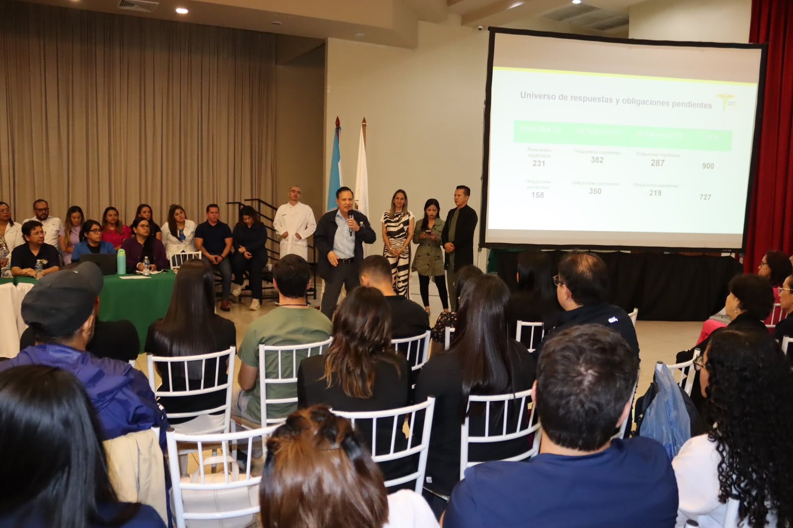 El conflicto entre la Secretaría de Salud y el Colegio Médico de Honduras (CMH) continúa sin un acuerdo definitivo, tras más de 40 días de asambleas informativas. (Foto: Cortesía)